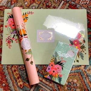 Rifle Paper Co Bundle Napkins Placemats Table Runner